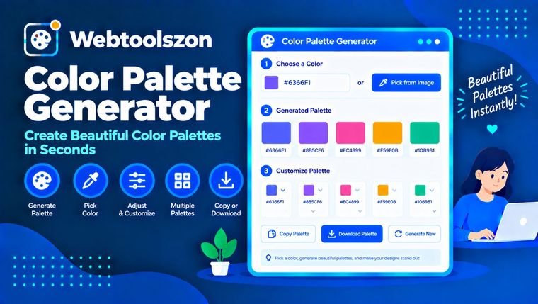 Color Palette Generator — Complementary, Analogous & Shades