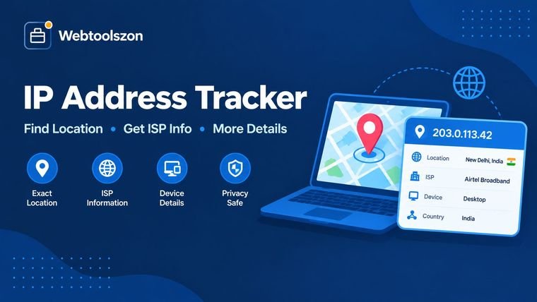 IP address tracker online free — track and trace IP location on a map