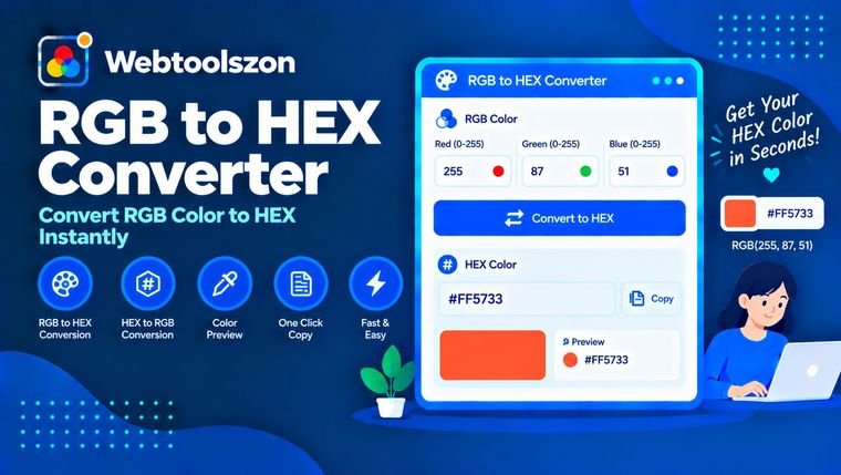 RGB to Hex Converter — free online tool