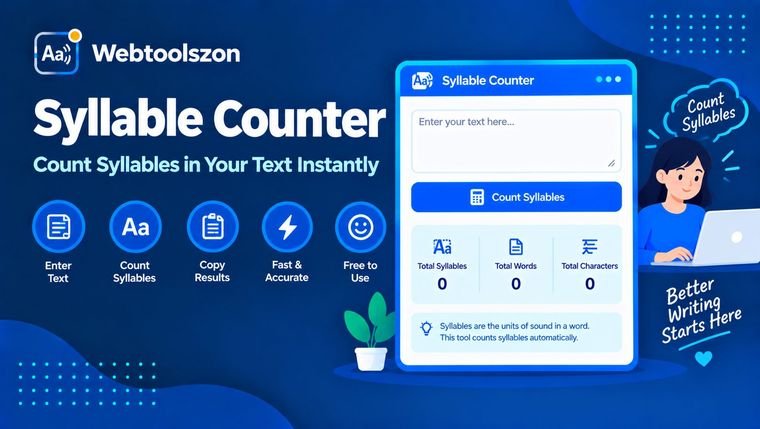 Online syllable counter — check and count syllables in words