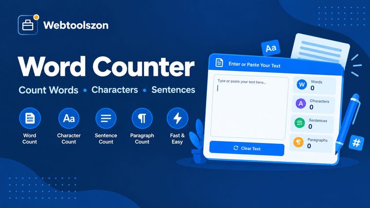 Word Counter — free online word and character count tool